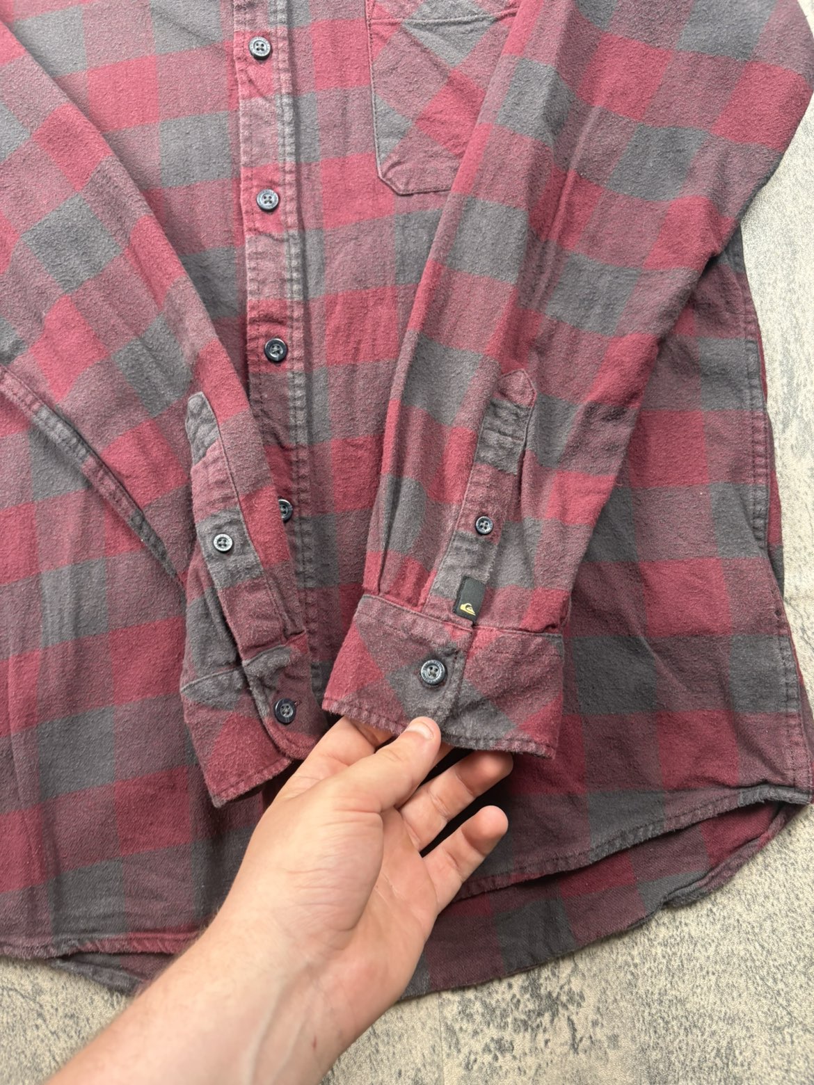 Chemise Quiksilver a carreaux Taille M