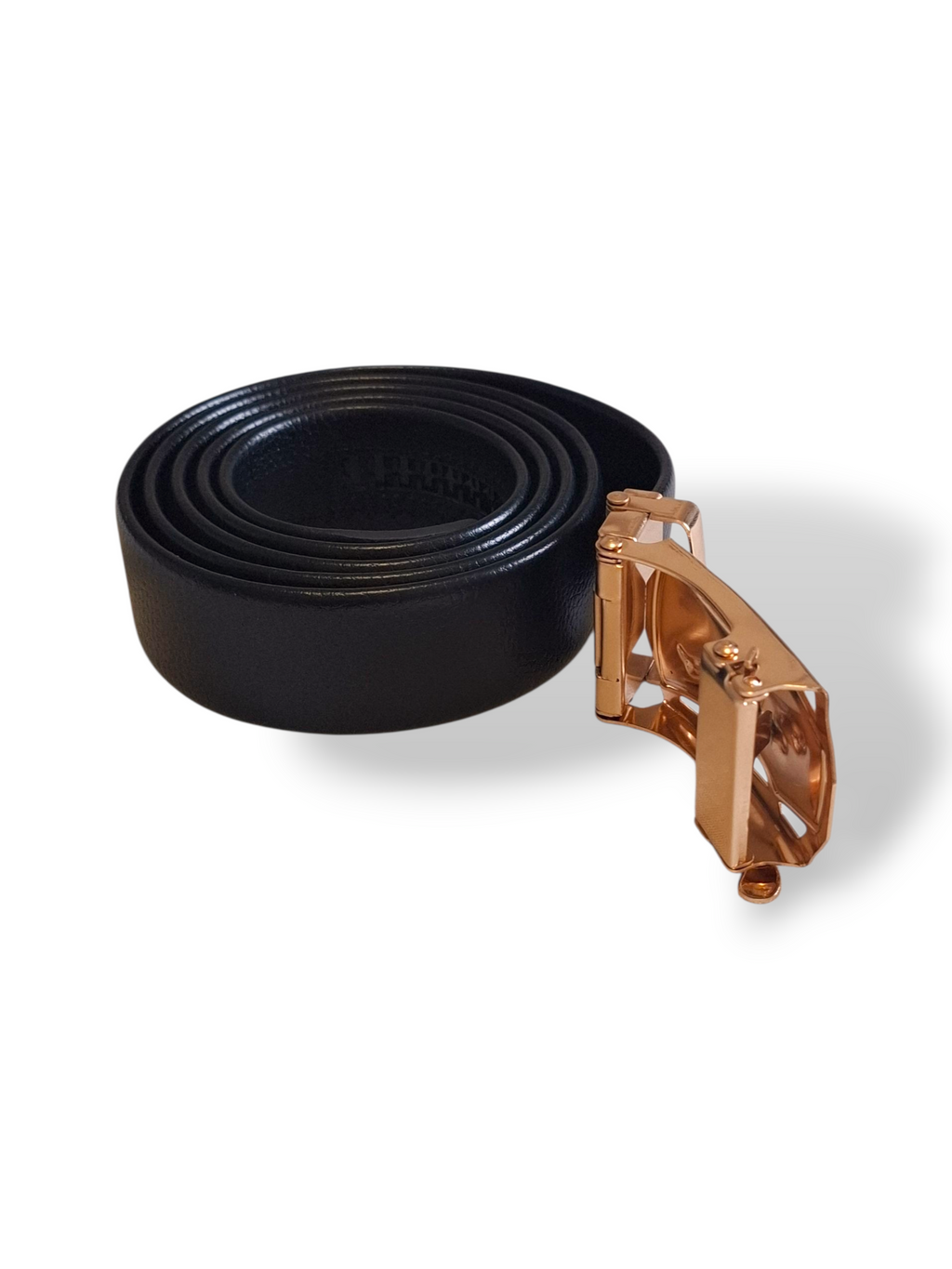 Ceinture en cuir pour homme Couleur dorée